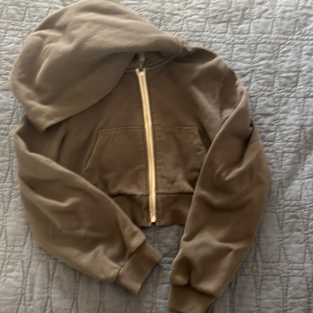 Girls Gap crop long sleeved hoody